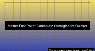 fast poker gameplay