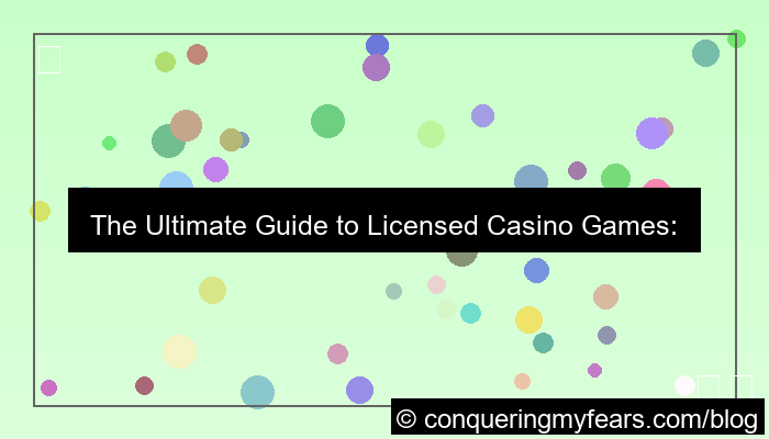 licensed casino games