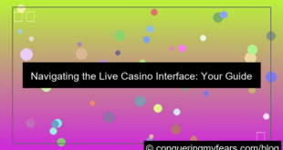 grafik live casino interface
