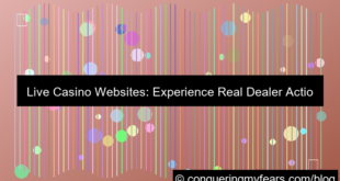 visual live casino website