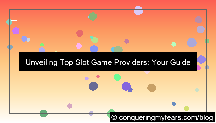 slot game provider