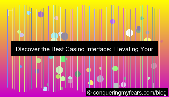 desain best casino interface