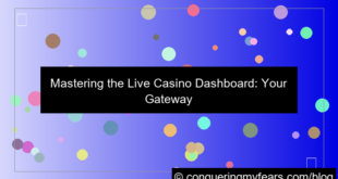 ilustrasi live casino dashboard