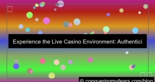 live casino environment
