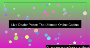 ilustrasi live dealer poker