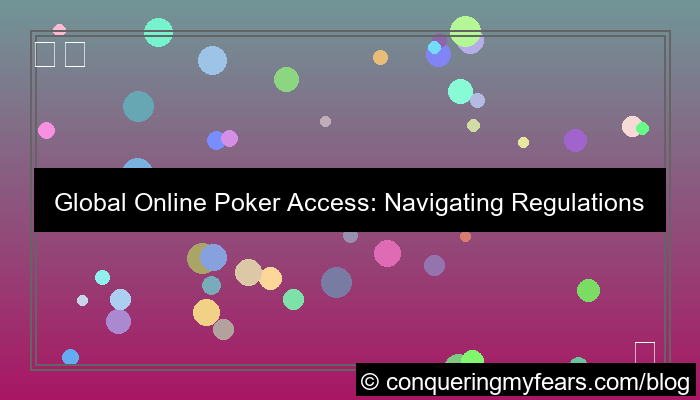 online poker accessibility