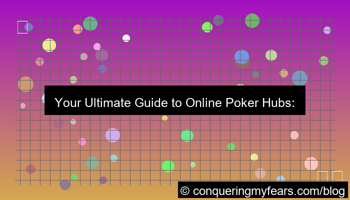 ilustrasi online poker hub