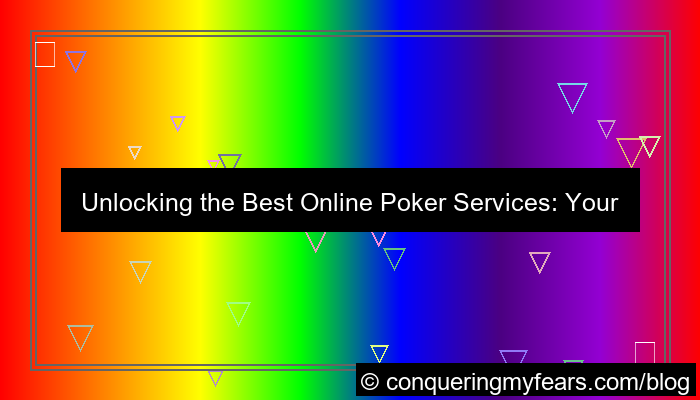 desain online poker services