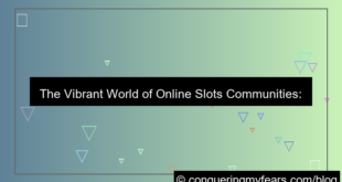 online slots community