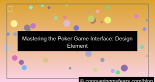 grafik poker game interface