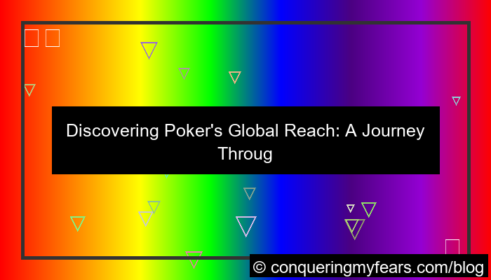 poker games worldwide