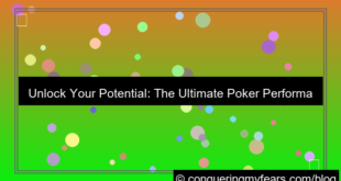 visual poker performance system