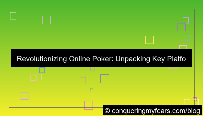 desain poker platform innovation