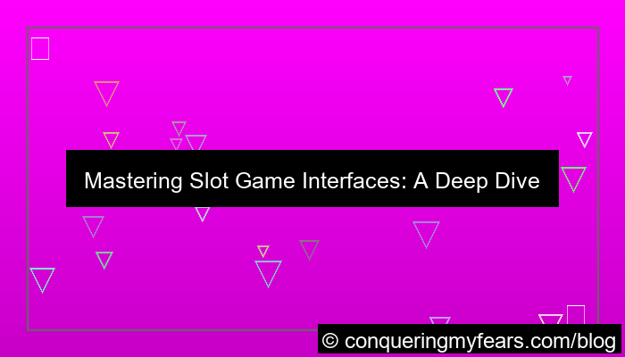 ilustrasi slot games interface