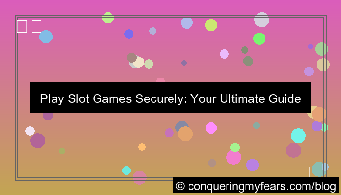 desain slot games secure