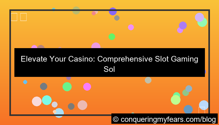 slot gaming solutions