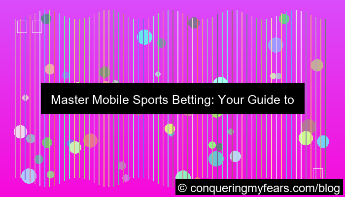 sports betting mobile friendly